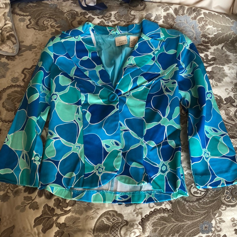 Floral Blazer
